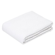 [쿠팡수입] 스펙트라 순면 워싱 스프레드, 화이트