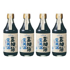 豆油伯 金美滿無添加糖釀造醬油 (300ml/瓶) - 台灣釀造、無糖、玻璃瓶裝, 4瓶
