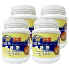 LONE STAR 福星 高鈣磷粉 犬貓用 有助骨骼牙齒發育健康 補充成長期及懷孕犬貓營養 含活性乳酸菌, 維護骨骼/關節, 4罐