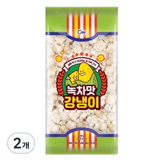 청우식품 녹차맛 강냉이, 2개, 235g