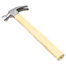 SC987 叉型鐵鎚, 鎚頭250克+木柄60克, 1支