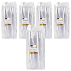생활미소 투명한 소주잔 65ml, 60개입, 5개