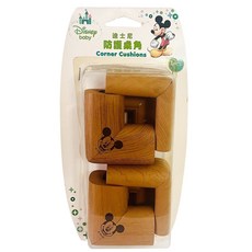 vivibaby 防護桌角 4個, 深木紋, 1組