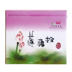 白河區農會 蓮藕粉禮盒, 300g, 1盒, 2罐