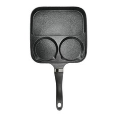 MiyAco 米雅可 黑晶三合一多功能平煎鍋, 27cm, 1個