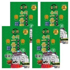 正金牌 金門一條根電氣石貼布 4入 舒緩疲勞 關節不適, 6片, 4包