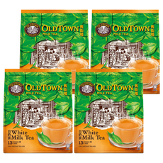 OLDTOWN WHITE COFFEE 舊街場白咖啡 南洋拉茶風味香滑奶茶 三合一 Set, 35g, 13包, 4袋