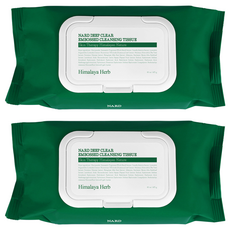 NARD 深層潔淨壓紋卸妝濕紙巾, 2包, 80張