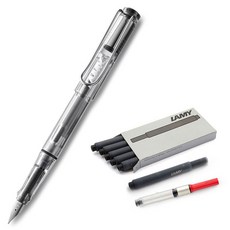 LAMY Vista 鋼筆禮盒組, F, 透明