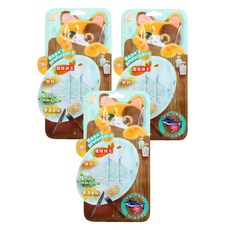 Catfeet 哈娜最愛好吃肉泥 無穀物 化毛配方, 鮪魚 + 乳酸菌, 60g, 3袋