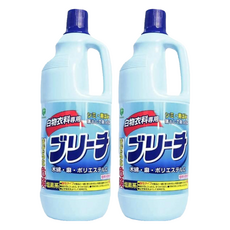 第一石鹼 漂白劑 白色衣專用 日本原裝進口 有效殺菌、消除異味 能與洗衣粉或洗衣精一同使用, 1.5L, 2瓶