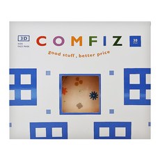 COMFIZ 康菲 嬰幼立體醫療口罩 0~18個月, 花花草草, 30片, 1盒