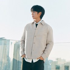 Mind Bridge 男款麂皮襯衫 MYWS2102