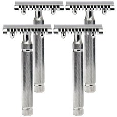 Fatip 雙面刮鬍刀 42100 1入 - 經典刮鬍體驗 輕鬆上手, 4支