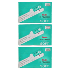 Pentel 飛龍文具 Hi-Polymer SOFT 超黏屑型橡皮擦 Set 48, ZES-05, 3盒