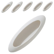 PICKYPICKS 多用途黏貼式把手, 白色, 8個