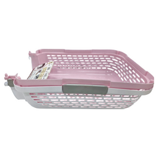 HAGEN DOGIT旅行提籃 80032047, 粉紅 + 白色, 1個