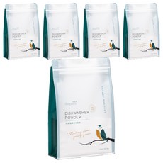 deepure 淨森林 洗碗機專用環保洗碗粉, 1.2kg/42.3oz, 5包
