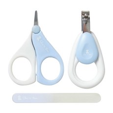 奇哥 嬰幼兒指甲護理組, 1組, 指甲剪 + 安全剪刀 + 指甲銼刀
