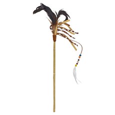 All For Paws 羽毛彩帶魔杖逗貓棒, 1支