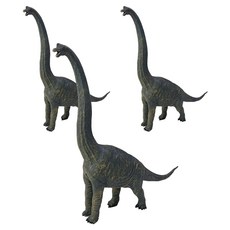 YOO&won 軟質恐龍 大型腕龍公仔, 3個