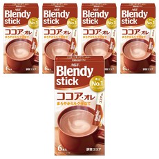 AGF Blendy 可可歐蕾 Set, 10.3g, 6條, 5盒
