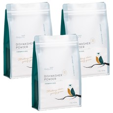 deepure 淨森林 洗碗機專用環保洗碗粉, 1.2kg/42.3oz, 3包