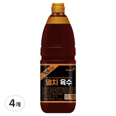 동원예스 깊고 진한 멸치육수, 1.95kg, 4개