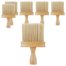 QIDINA 多功能除塵超軟毛萬用除塵毛刷, 咖啡色, 6個