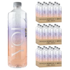 NAYAQUA 耐雅格生技 YOI 鹼性水 pH8.5 軟礦泉水, 850ml, 60瓶