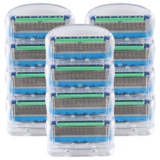 副廠刮鬍刀片 相容Gillette ProGlide手動款, 4入, 3個