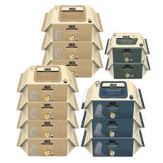 RICO baby 金盞花有機天然超純水濕紙巾 12入組 210抽 + 560抽 + 40抽, 1箱, 810張, 8g