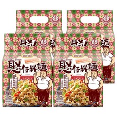 憨仔拌麵 蔥剁椒麻風味 植物五辛素 440g, 4包