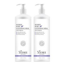 SUEREE 保濕卸妝洗面乳, 1L, 2個