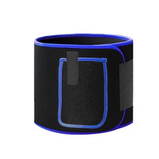 腹部 肚腩 腰部 氯丁橡膠 爆汗帶, 藍色