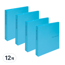 드림산업 트레비엥 합지 바인더 O링 3공, 하늘, 12개