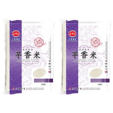 三好米 契約栽培芋香米, 甜芋芳香，香味濃郁，粒粒精選，飽滿透亮，口感絲彈富有嚼勁, 2.5kg, 2包, 未分級