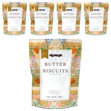 School of Cookie 台灣優格餅乾學院 愛心蝴蝶派 提拉米蘇口味, 170g, 5包