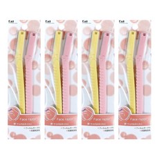 KAI 貝印 razor 修眉刀 2支, 4個