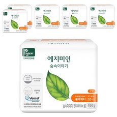 YEJIMIIN 玥之美人 森林故事護墊, 20入, 6套, 加長