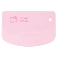 CHEFMADE 學廚 HELLO KITTY 麵團分割刮刀 塑料刮板, HELLO KITTY 粉色, 1支