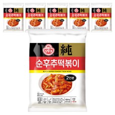 OTTOGI 不倒翁 純黑胡椒炒年糕, 426.4g, 6包