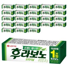 롯데웰푸드 후라보노 오리지날 9p, 26g, 24개