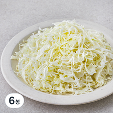 눈꽃 양배추채, 300g, 6봉