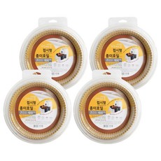 Nordicpaper 氣炸鍋專用烘培紙組, 16cm, 100入, 4個