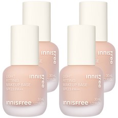 INNISFREE 輕薄透服貼飾底乳 30ml, 03 Peach, 4瓶