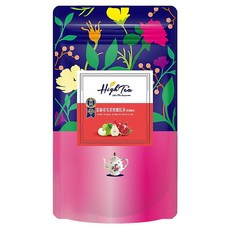 High Tea 夏綠蒂花果精靈紅茶 清香醇厚紅茶基底 蘋果、西洋梨、紅石榴譜出酸甜果香 優雅順口, 3g, 12入, 1袋