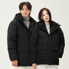 CARET 男女通用 高級機能性鴨絨半長版羽絨外套