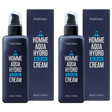 퓨어덤 옴므 아쿠아 하이드로 올인원 크림, 200ml, 2개