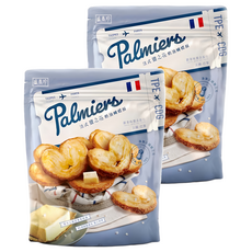 盛香珍 法式鹽之花奶油蝴蝶酥, 2包, 85g